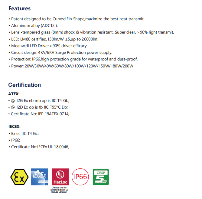 Explosion Proof Led Light 4