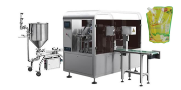 Premade Spout Bag Cooking Oil Filling Machine