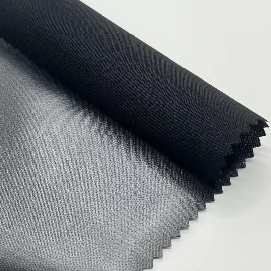 Waterproof and Breathable Recycle Plain Weave Fabric with TPU for Sportswear and H&M Clothing