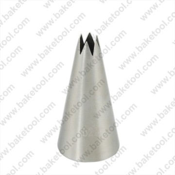 Stainless steel304 Pastry Icing open star nozzle #822