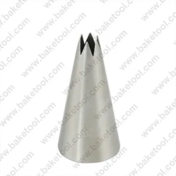 Stainless steel304 Pastry Icing open star nozzle #822