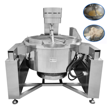 500L Gas Steam Cooking Pot with Planetary Stirring for Sauce and Paste