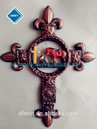 Cast iron wall decoration Star