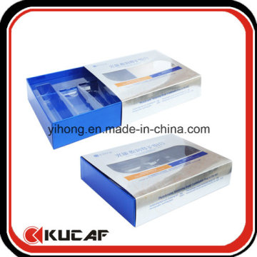 Kundenspezifische UV-Druckfolie Papier Schiebe-Schublade Verpackung Box