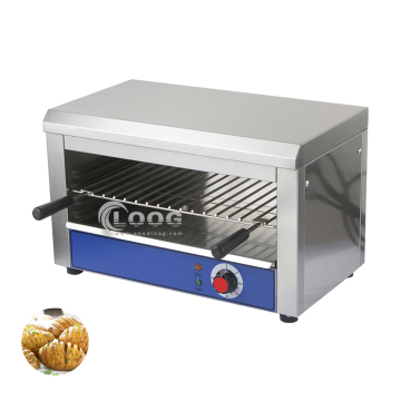 Grill di salamandra elettrica da tavolo in acciaio inossidabile - Nuovo forno a infrarossi per cucine commerciali