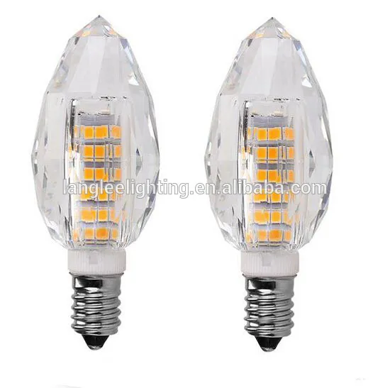 New Crystal LED Lamp E14 LED 5W 220V 360degree