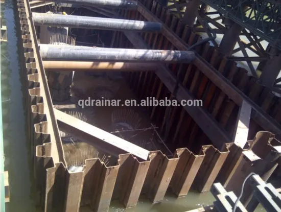 usd430 hot rolled WR/WRU larson U style w400-600 steel sheet pile