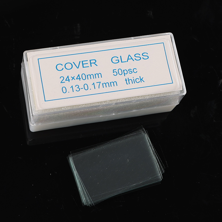 Cover Glass fyrir smásjárskyggnur