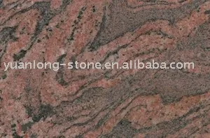 Red Multicolored granite