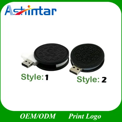 Cartoon PVC USB Stick USB Disk Oreo Cookies USB Flash Drive