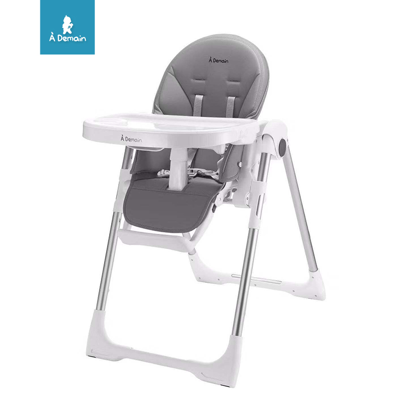Chaise haute pour l'alimentation de bébé moderne pour enfants