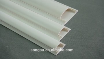 Songsu hot sale PVC trunking PVC Arc flooring cable trunking