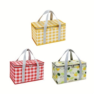 Outdoor Portable Picnic Box: Large Capacity, Travel Insulated Bag for Camping, Beach, and Lunch