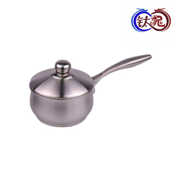 Качественный молочный горшок из нержавеющей стали.