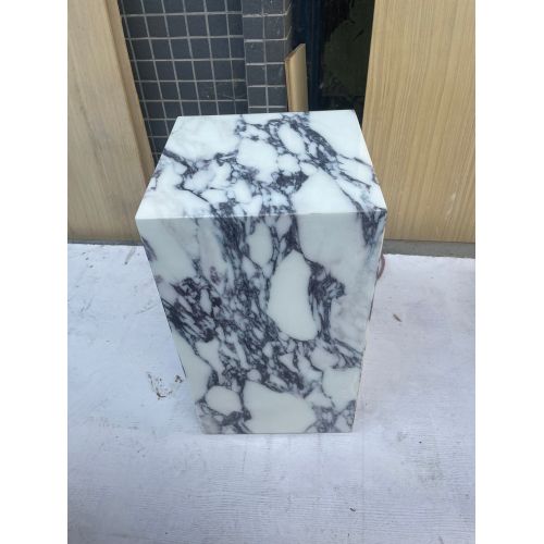 Luxury Rectangular Calacatta Nature Marble Side Coffee Table