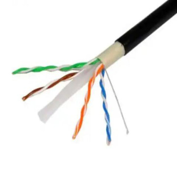 Class 5 Double Shielded Network Cable - Aluminum Foil and Braided Ground Wire