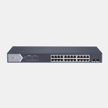 Hikvision 24 Port Gigabit Smart Poe Switch DS-3E1526P-SI