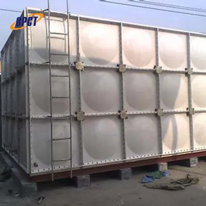 Assembled storage tank fiberglass water tank price