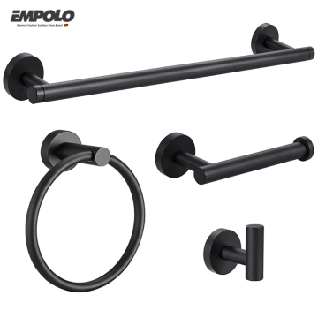 Modern Nordic Luxury Shower and Toilet Accessories Set - 4 Pcs Bathroom Kit
