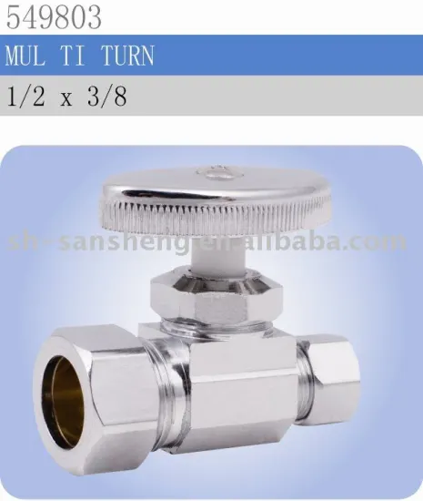 3-way angle valve