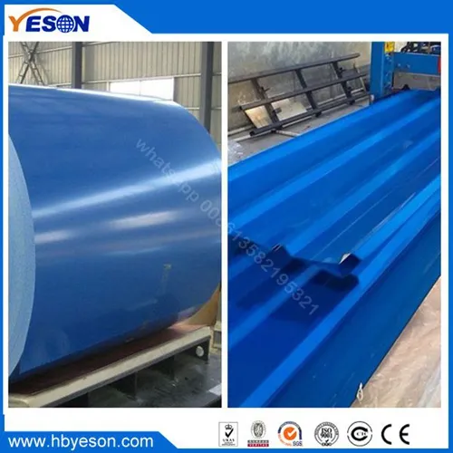 Blue Color Ppgi Steel Sheet