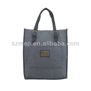High quality woolen cloth handbag for ladies
