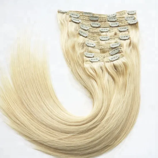 XUCHANG HARMONY 20" 22" 24" 80g 120g 160g 220g 260g 280g 320g Lace Attach on human hair clip in extensions for white black women