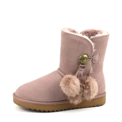 Custom Warm Wool Winter Boots