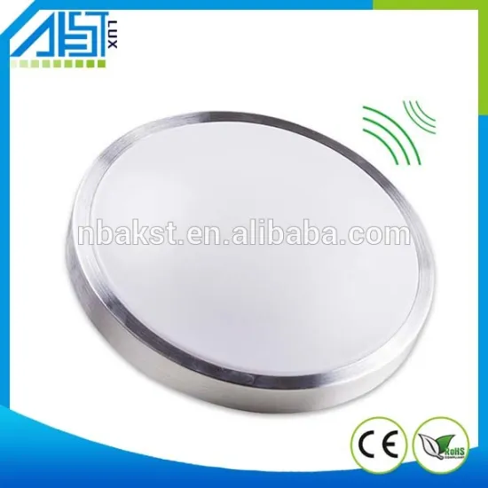 led microwave sensor ceiling light 16w aluminum+plastic
