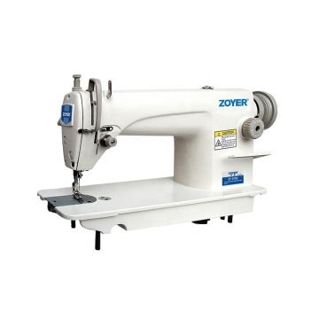 ZY8700 Zoyer Lockstitch Single Needle Flat Bed Sewing Machine for Industrial Use