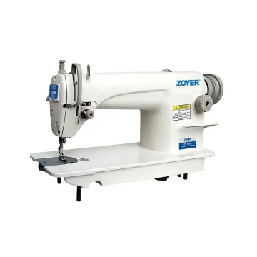 ZY8700 Zoyer Lockstitch Single Needle Flat Bed Sewing Machine for Industrial Use
