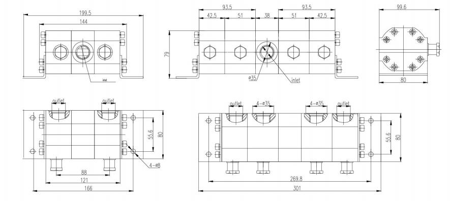 1FDF** dimensions