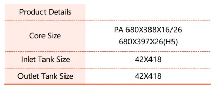 Radiator for General motors BUICK