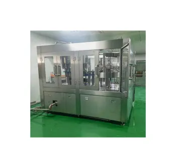 Automatic 18-Head Rotary PET Bottle Filling Machine for Beverages