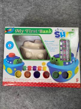 My First Plaster Bank Ship