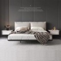 Moldura de design de cama flutuante suave