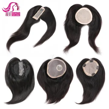 Brazilian Human Hair Toupee for Women/Men, Real Hair Natural Swiss Lace Women/Men Toupee