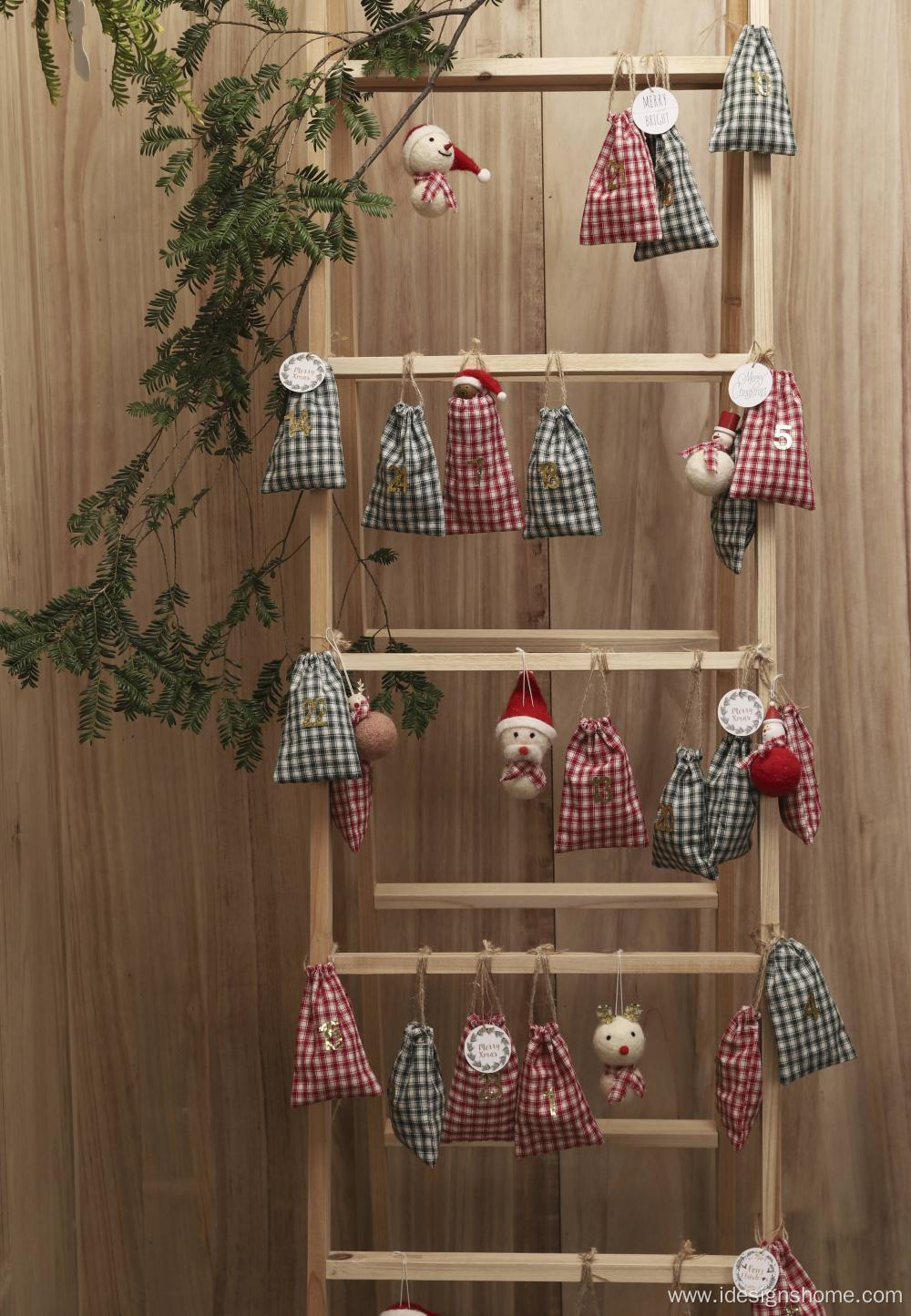 Christmas Advent Calendar 24 Days Hanging Advent Calendars