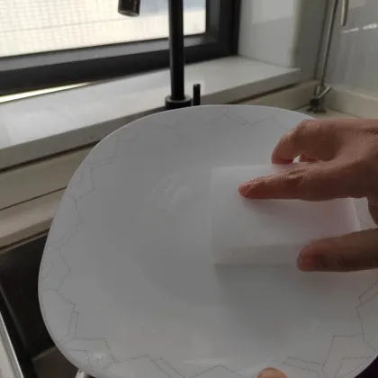 White Melamine Magic Sponge Eraser