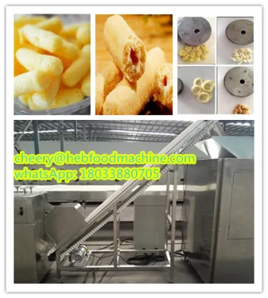 new design puffed snack food machine
