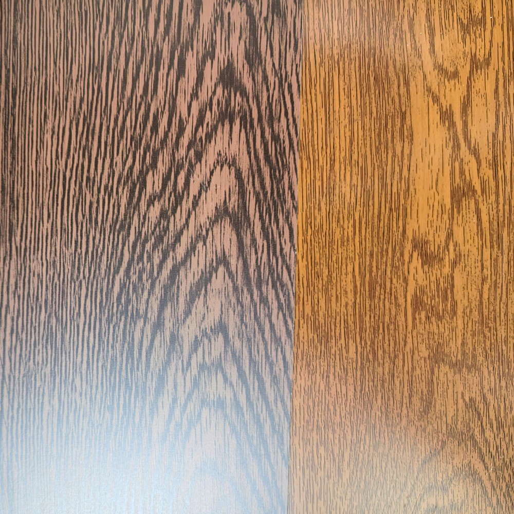 prepainted wood grain alu for  aluminum square pass