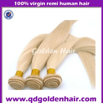 100% Human Hair EXtension Wholesale Price New Golden Hair Extension