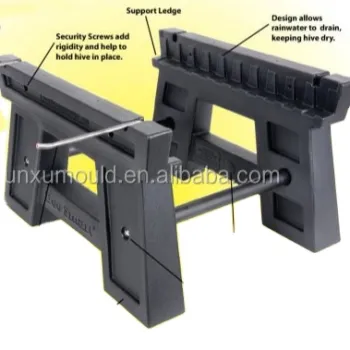 OEM Manufacturer of New Rotomolding Polyethylene (LLDPE) Bee Hive Stands