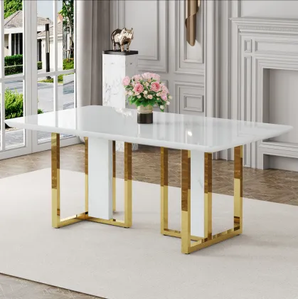 Minimalist Dining Table for Dining Room and Kitchen