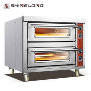 Professional Heavy Duty Instrument Gas Deck Bread Oven Commercial Baking Oven