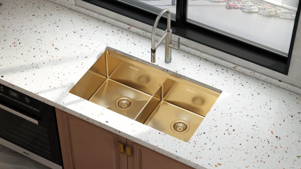 Gold Multifunctional Sink