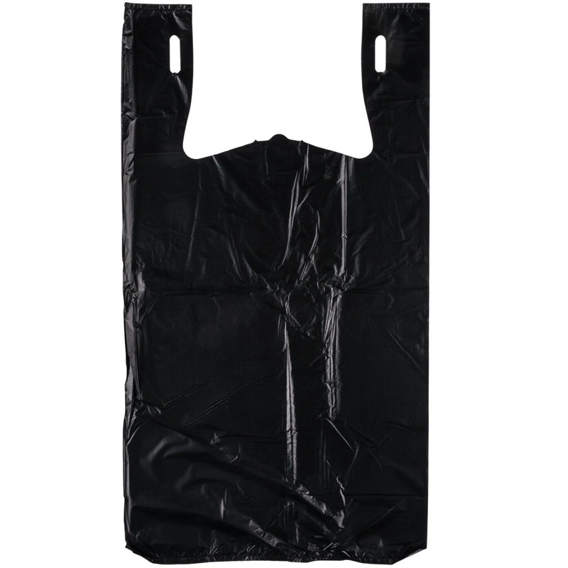 Black Plastic Shopping Wholesale Reusable Colorful Grocery Bags