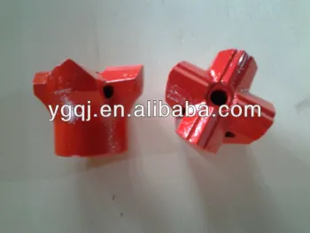 6,7,11,12 degree tapered or thread cross bits for rock drilling