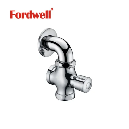 Chrome Plating Delay Valve Brass Time-delay Flush Valve