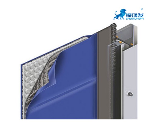 PVC High speed roll up cold storage door